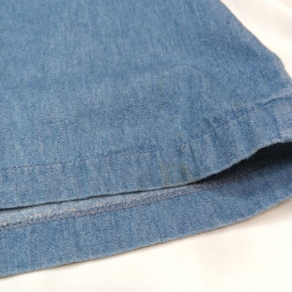 YOURS TRULY Vintage Floral Denim Jacquard Adjustable Cottagecore Western Midi 2X - Picture 10 of 12